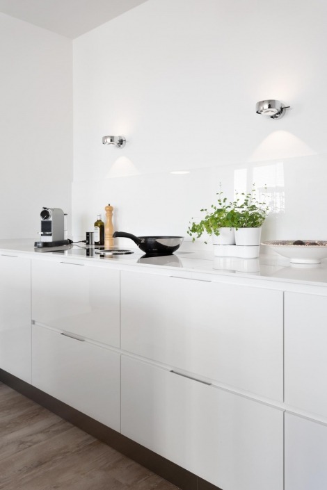 witte elegante keuken